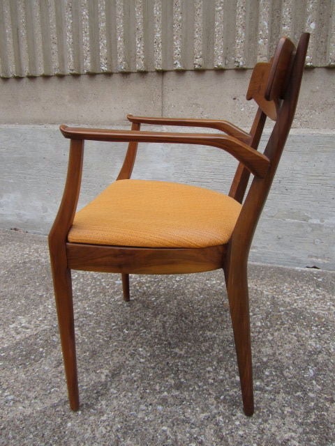 Set of six dining chairs by Kipp Stewart for Drexel 5