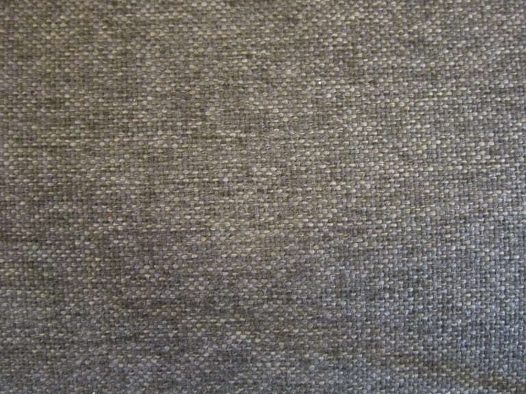 Grey Chromed Frame Sofa 1