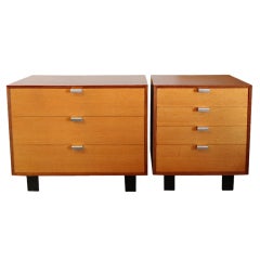 Pair of dressers by George Nelson for Herman Miller