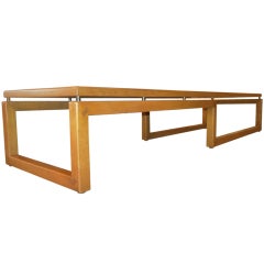 Vintage Low Baker Coffee Table