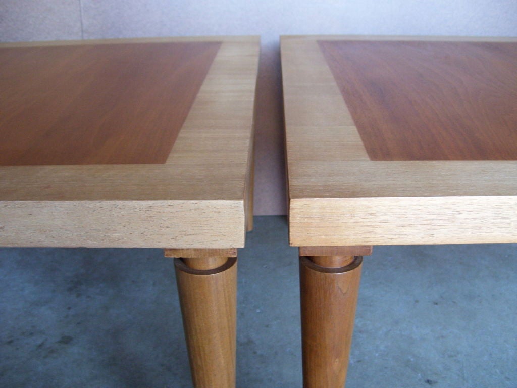 Pair Of Low Tables By T.H. Robsjohn-Gibbings For Sale 1