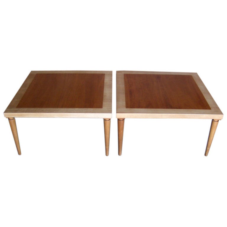 Pair Of Low Tables By T.H. Robsjohn-Gibbings For Sale