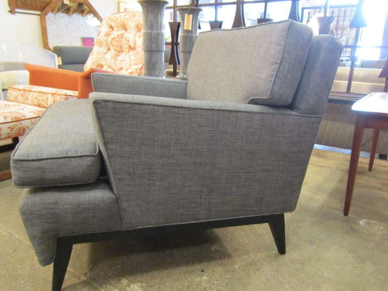 Mid-20th Century Angular Lounge Chair Designed by Paul McCobb for Custom Craft, Inc