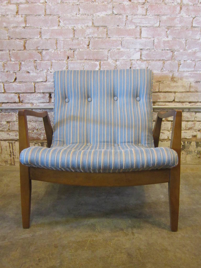 Low Back Scoop Chair by Milo Baughman