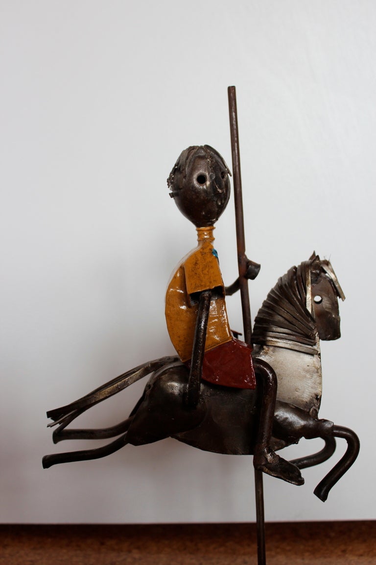 Mexican Pair of Carousel Sculptures by Manuel Felguerez For Sale