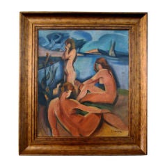 "The Bathers" Post Cubist, Bordeaux School