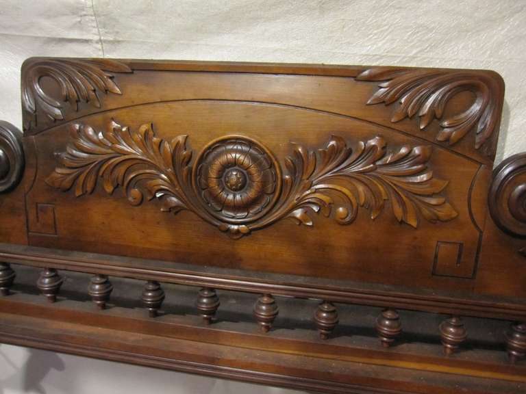 Victorian Aesthetic Fireplace Mantle w/Original Beveled Mirror 2