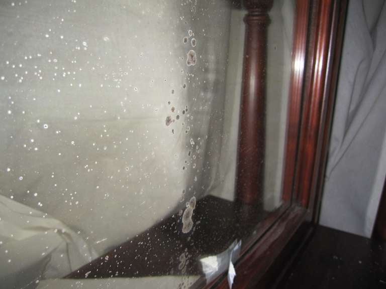 Victorian Aesthetic Fireplace Mantle w/Original Beveled Mirror 3