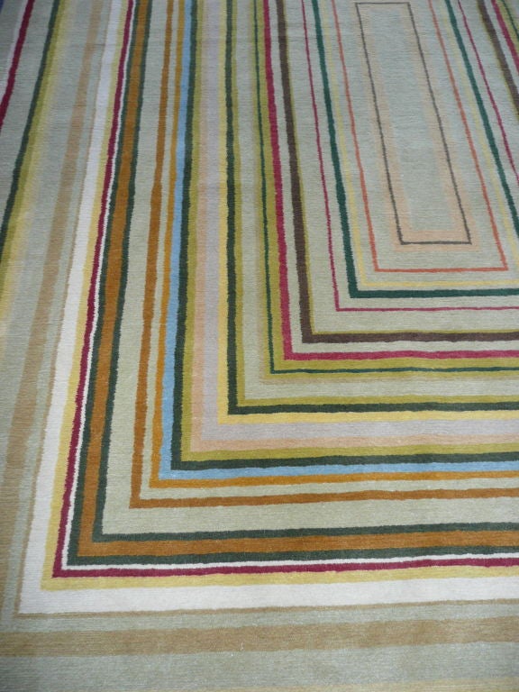 20th Century 8' x 10' area rug by Rex Ray