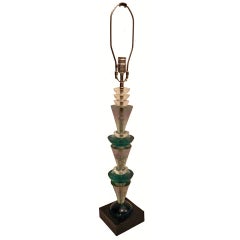 Tall Van Teal Table Lamp