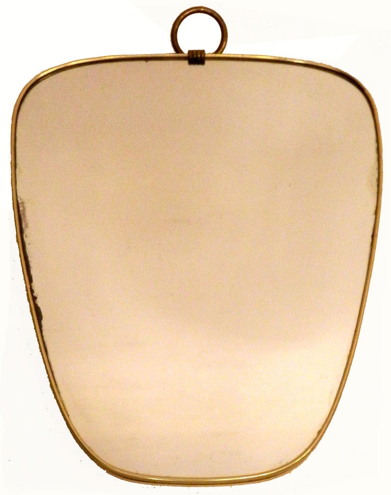 Small and elegant wall mirror