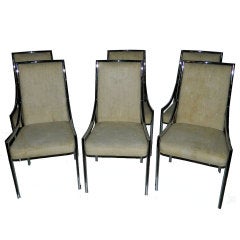 Set of 6 chairs by Pierre Cardin