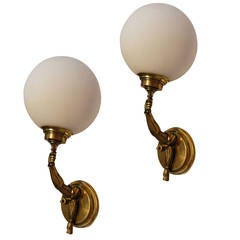 Pair of Maison Charles Wall Sconces
