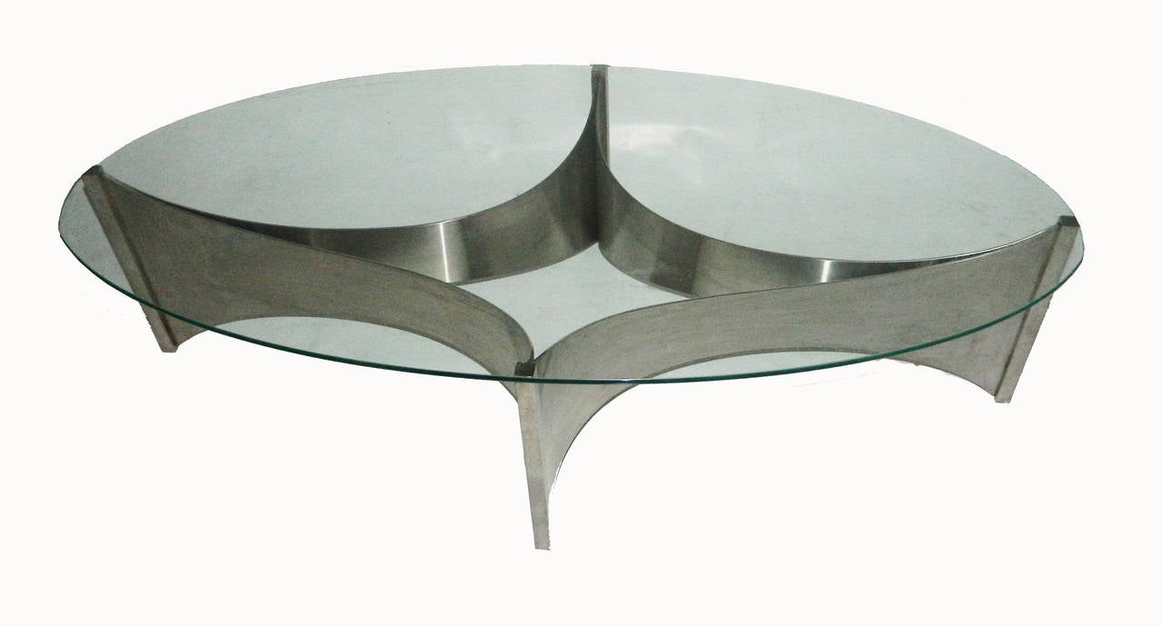 Mid-Century Modern  Coffee Table by Maison Charles 
