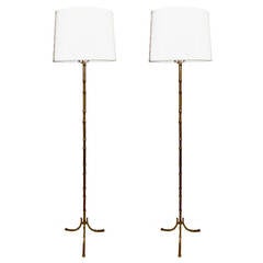 Pair of Maison Baguès Floor Lamp