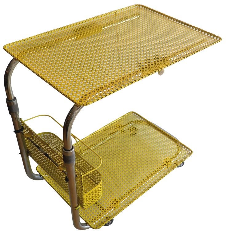 20th Century Mathieu MATEGOT Bar cart