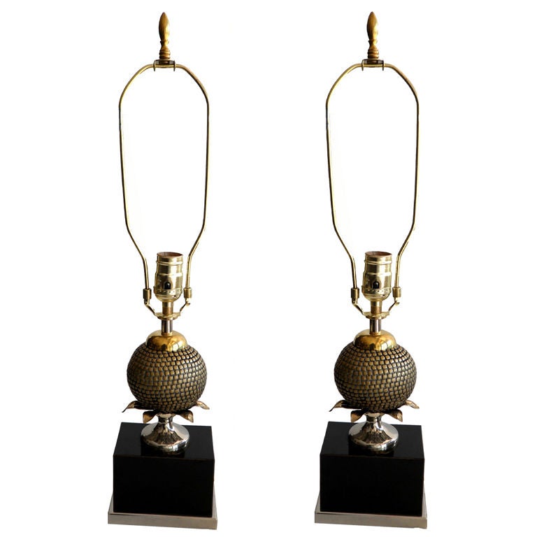 .Pair of Lamps by Maison CHARLES
