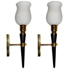 Pair  of French Torchieres