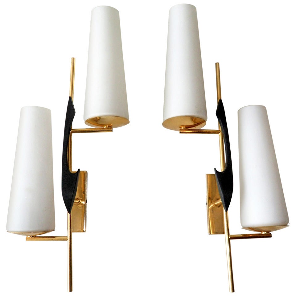 Pair of French Sconces by Maison Arlus