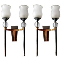Pair of Maison Jansen Sconces