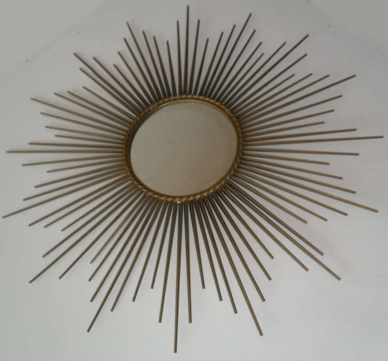 Mid-Century Modern 2 Pairs available of Chaty Sunburst Mirrors. priced by pair