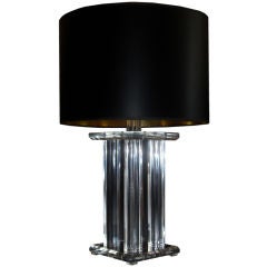 Lucite Table Lamp
