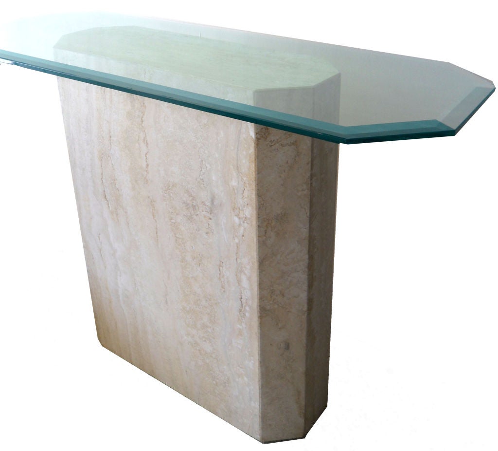 glass center table