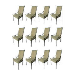 12 Pierre Cardin Chairs