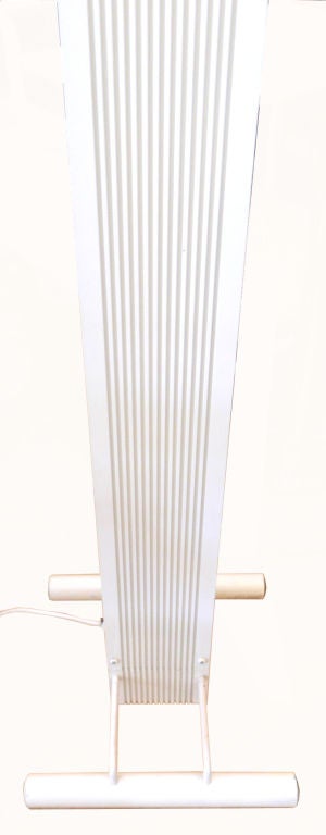 Mid-Century Modern Pair of Signed Stilnovo Model Zagar Floor Lamps For Sale