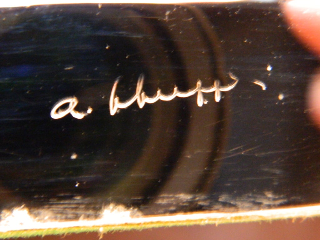 Italian Very Tall Pair of Floor Lamps by Gucci