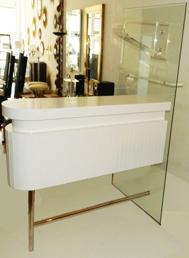 italien 1960 The Moderns Modernity Gio Ponti-Style Italian Bar en vente