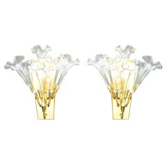 Pair of Murano Sconces