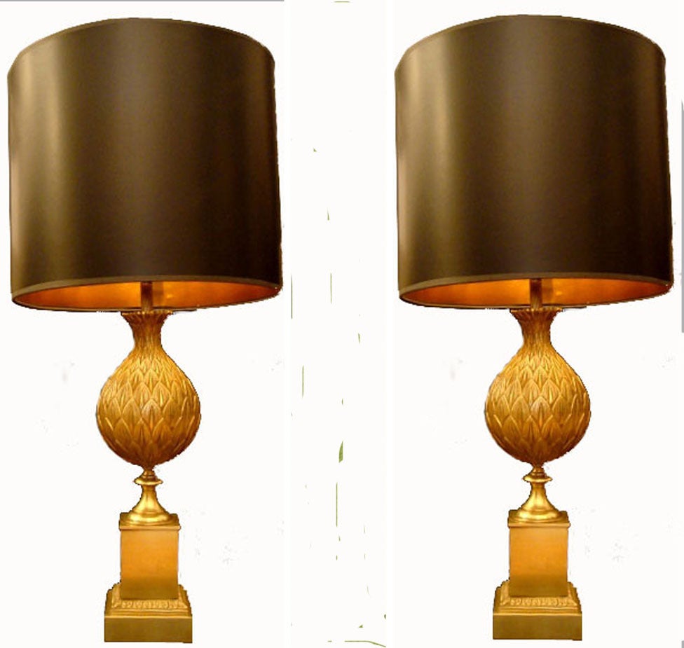Pair of Maison Charles Table Lamps "Persane"