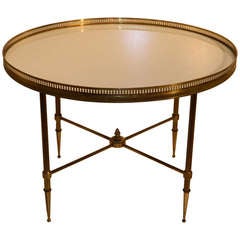 French Neoclassical Round Gueridon "Table Bouillote"
