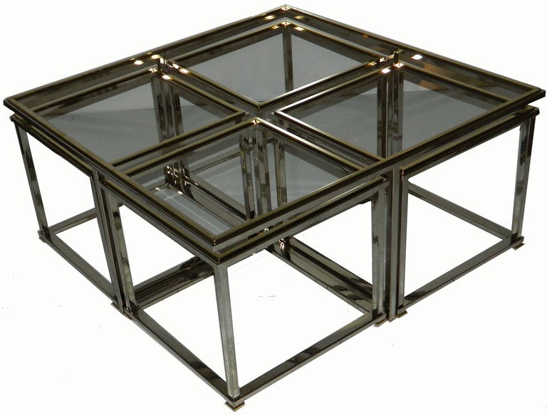 French Maison Jean Charles Huge Coffee Table For Sale