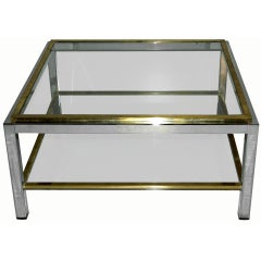 Italian Square Coffee Table