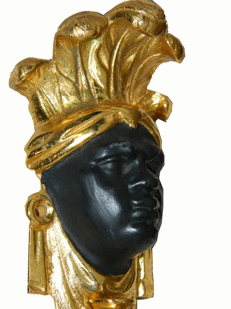 Mid-Century Modern Maison Baguès Pair of Very Elegant Sconces Brass, Bronze & Opaline Shades For Sale