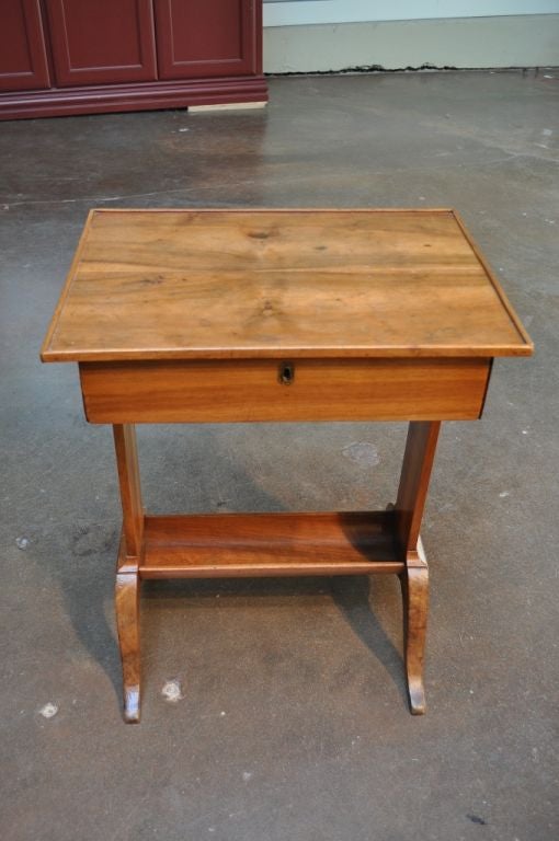 French Provincial Fruitwood Occasional Table