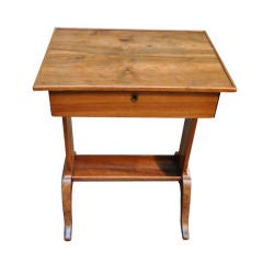 French Provincial Fruitwood Occasional Table