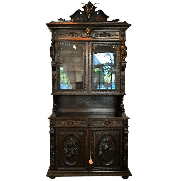Blackforest Hunt Cabinet or Buffet