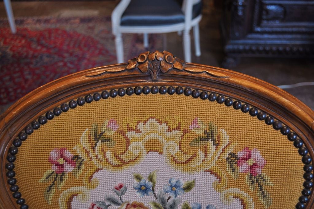 French Needlepoint Chair 1