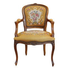 French Needlepoint Chair