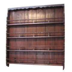 Antique 19th C French Plate Rack