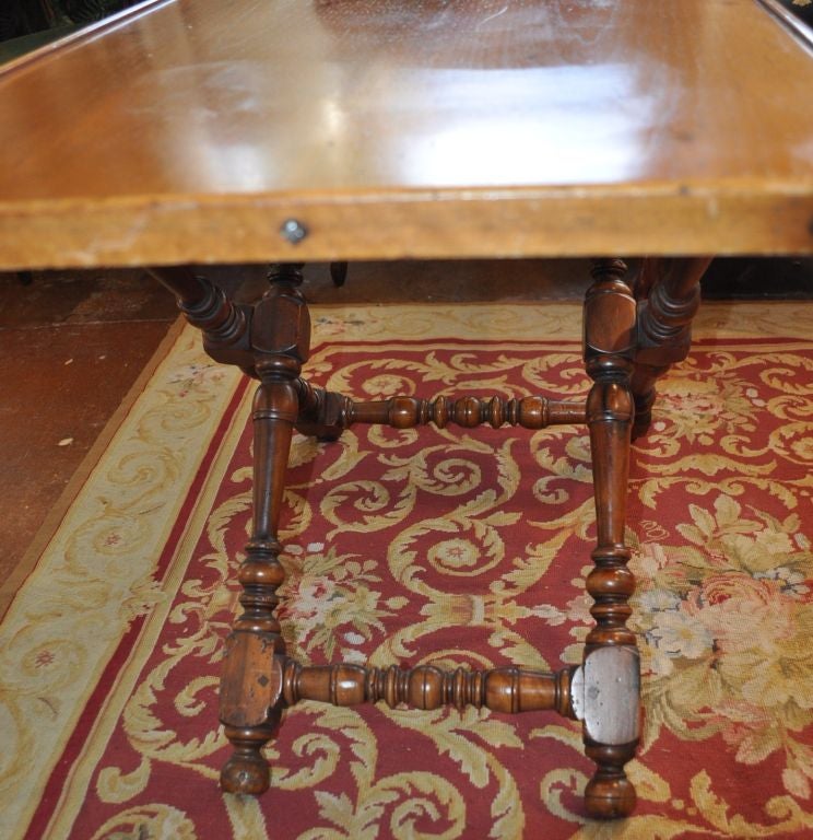 19thC French Adjustable Table used for Picnics 1