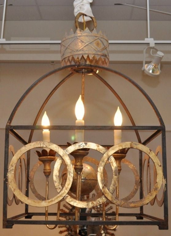 Italian Corona Chandelier