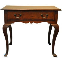 18th C Queen Anne Lowboy with Drawer