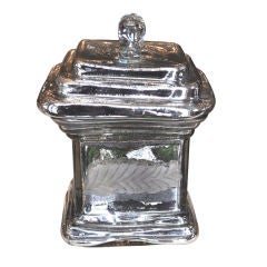 Rectangular Covered Mercury Container Rectangular Covered Mercury Container