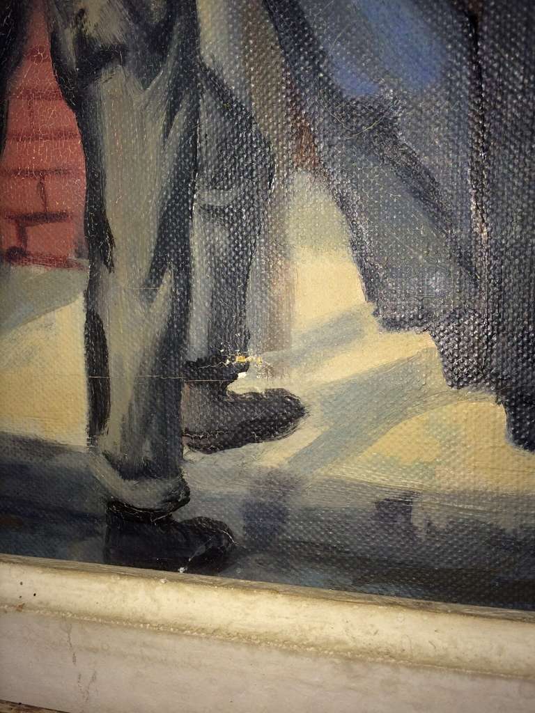 Harold Stevens (1917-) Oil on Canvas 3