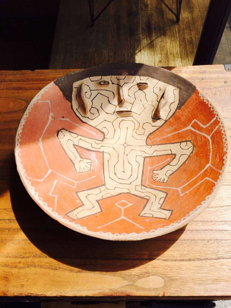 Mid 20th Century Peruvian Amazon Shipibo Figural Bowl 3