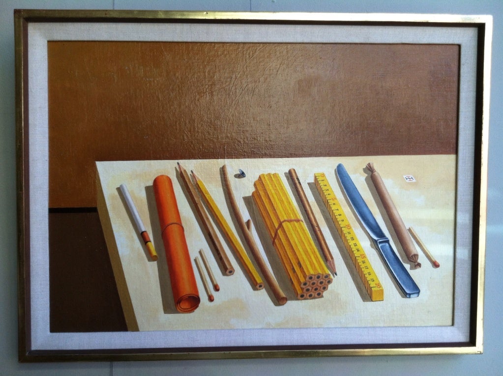 Trompe l'œil Painting by Kennard M. Harris